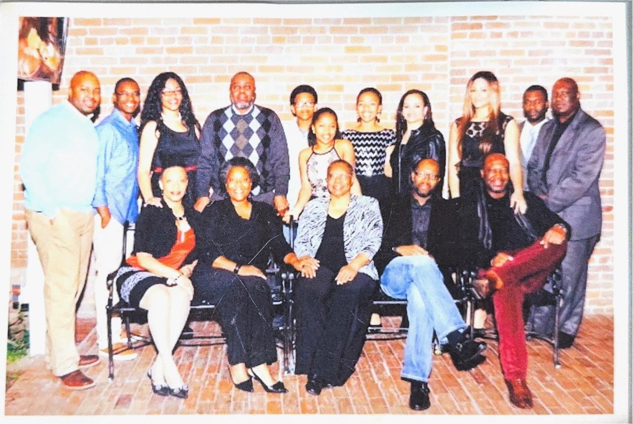 Cloyd Benjamin with community ministers and leaders
