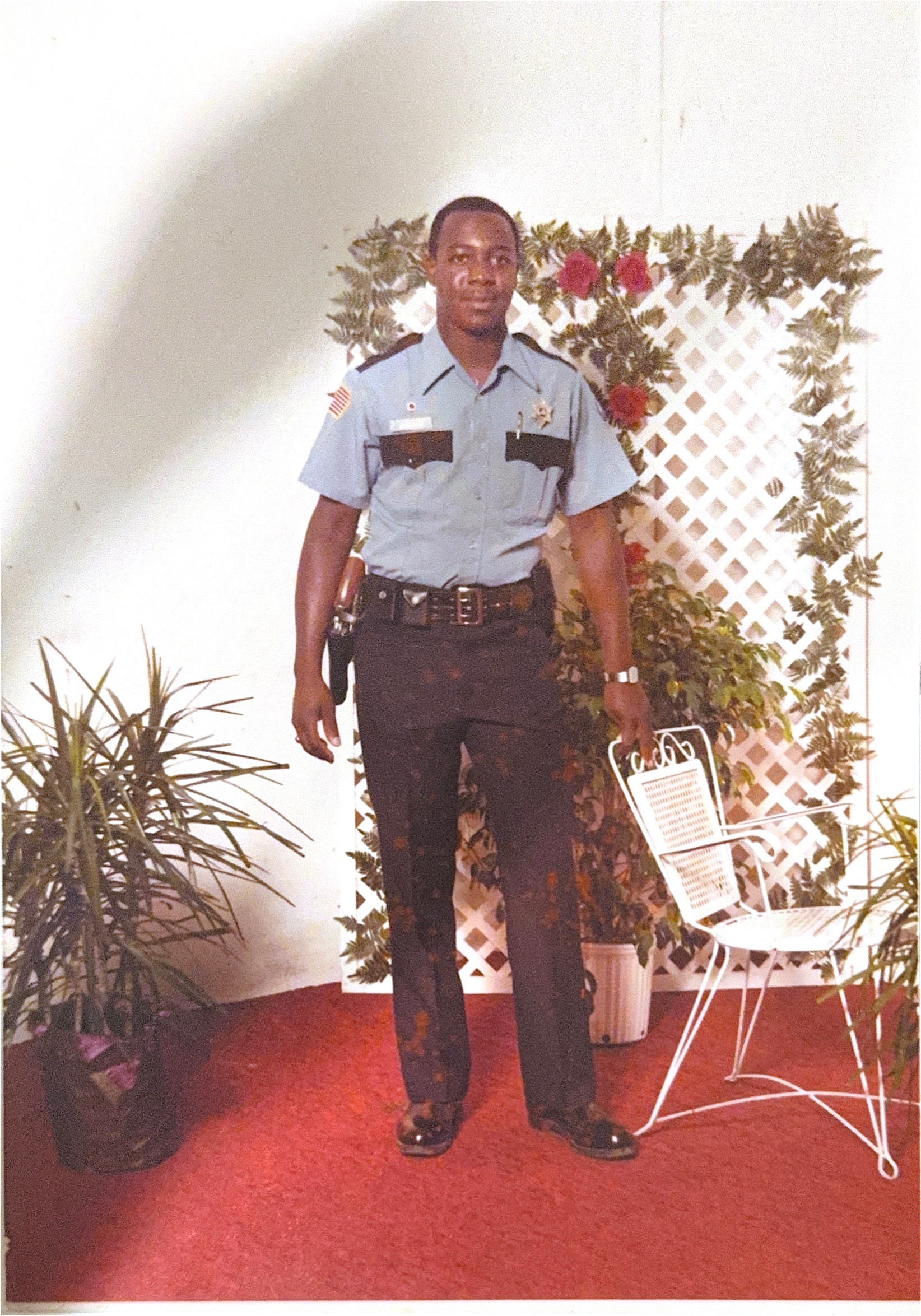 Cloyd Benjamin in his early days as a Natchitoches Parish Sheriff's deputy