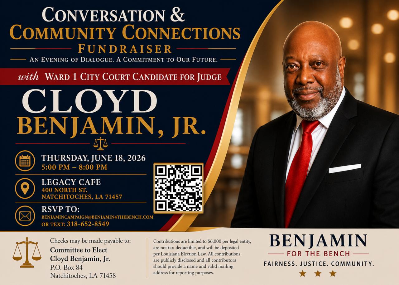 Conversation and Community Connections Fundraiser flyer